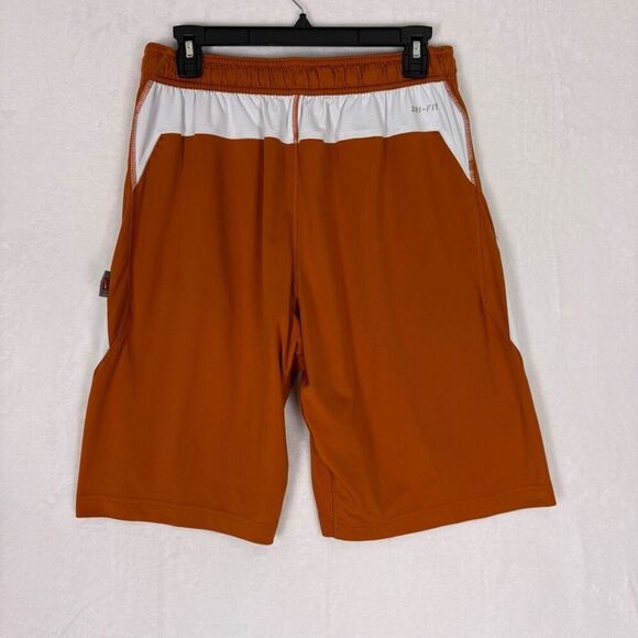 Nike Dri-Fit Texas Longhorns Orange Athletic Basketball Shorts Men's Medium - Picture 7 of 16